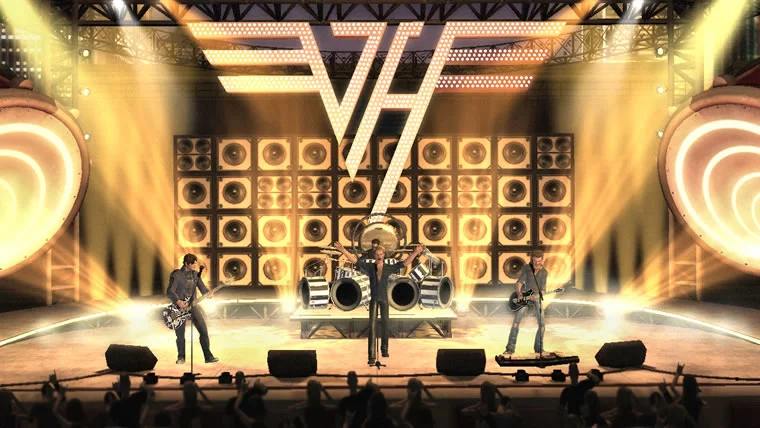 Изображение игры: Guitar Hero: Van Halen