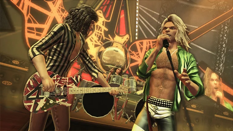 Изображение игры: Guitar Hero: Van Halen