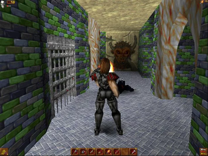 Изображение игры: Deathtrap Dungeon