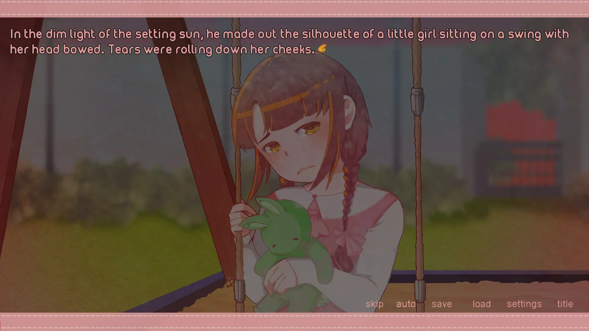 Изображение игры: Ambre – a heartbreaking kinetic novel