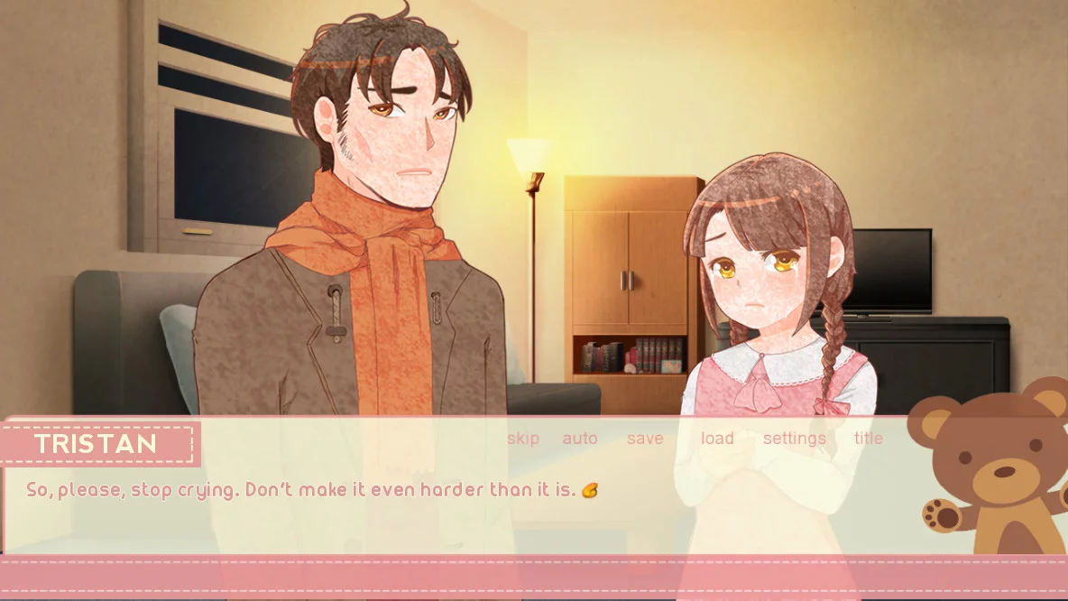 Изображение игры: Ambre – a heartbreaking kinetic novel