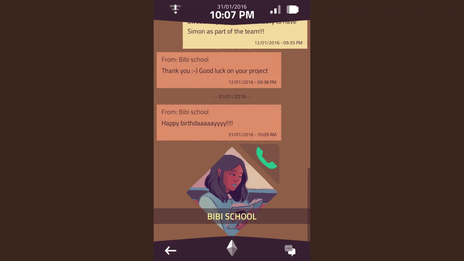 Изображение игры: A Normal Lost Phone