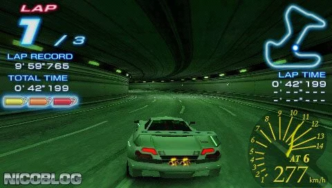 Изображение игры: Ridge Racer (PSP)