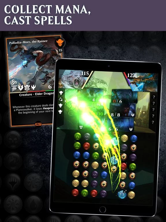Изображение игры: Magic: The Gathering - Puzzle Quest