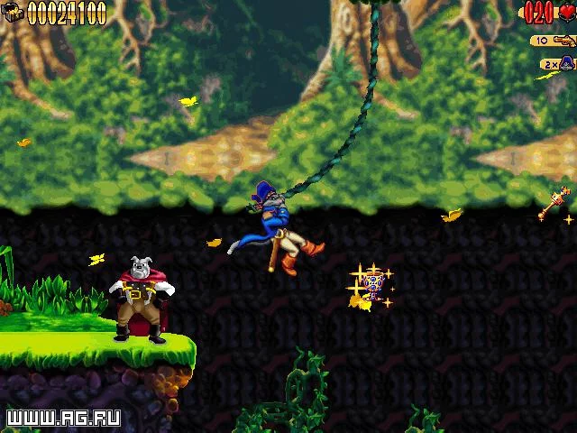 Изображение игры: Captain Claw