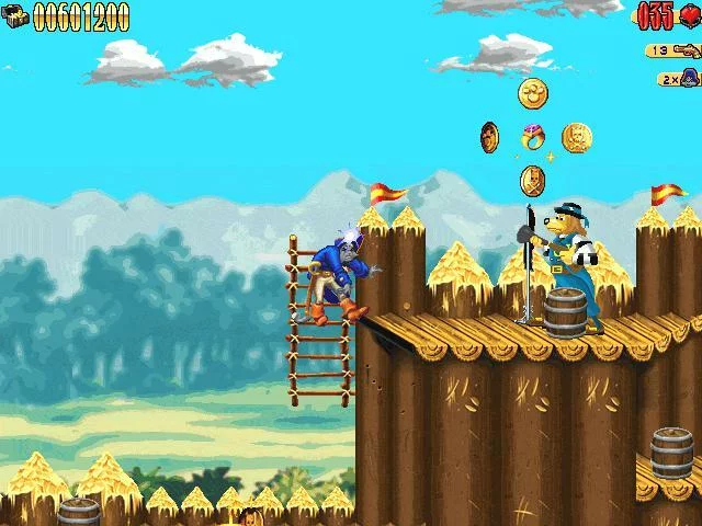 Изображение игры: Captain Claw