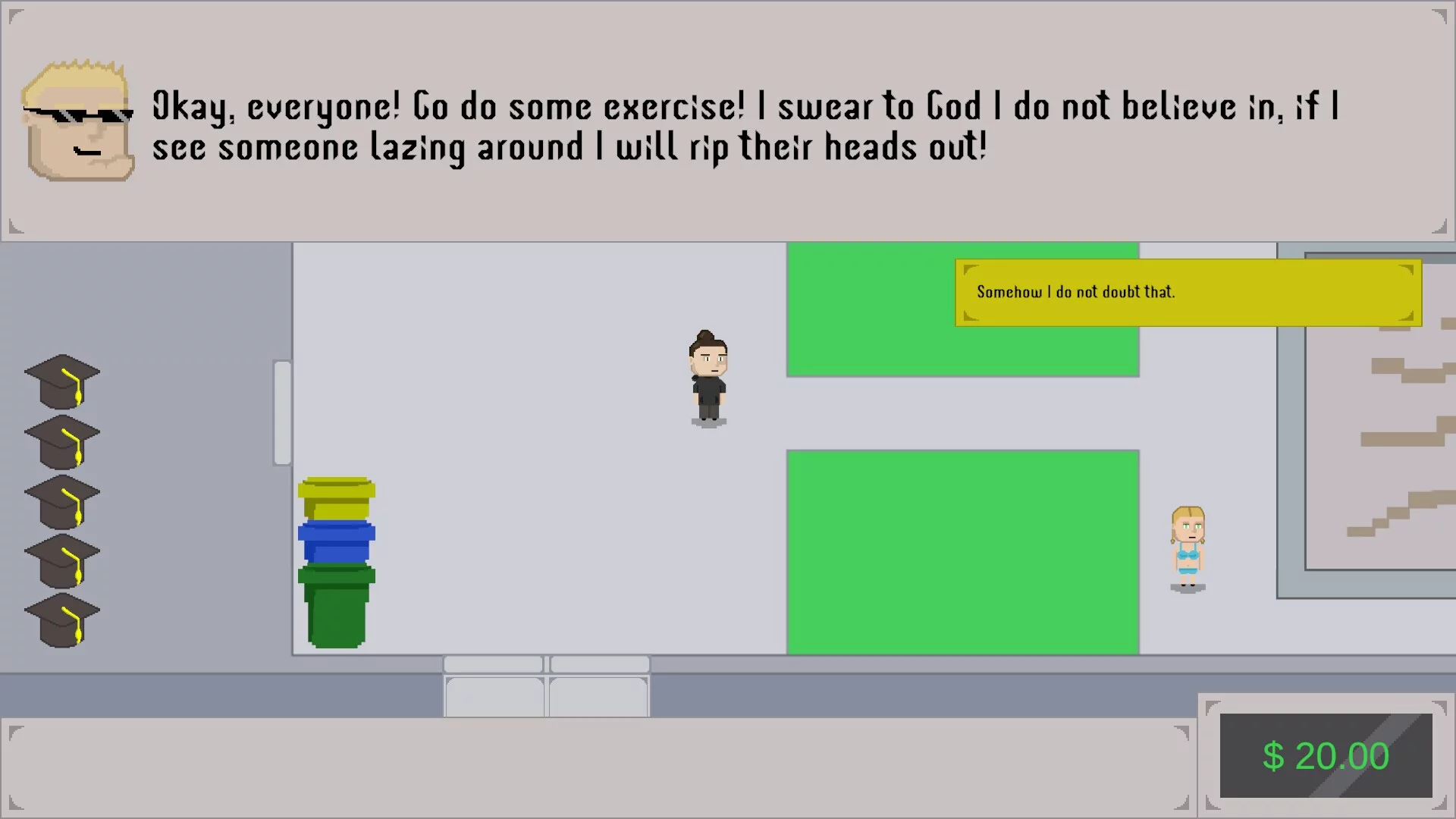 Изображение игры: University Is Hell