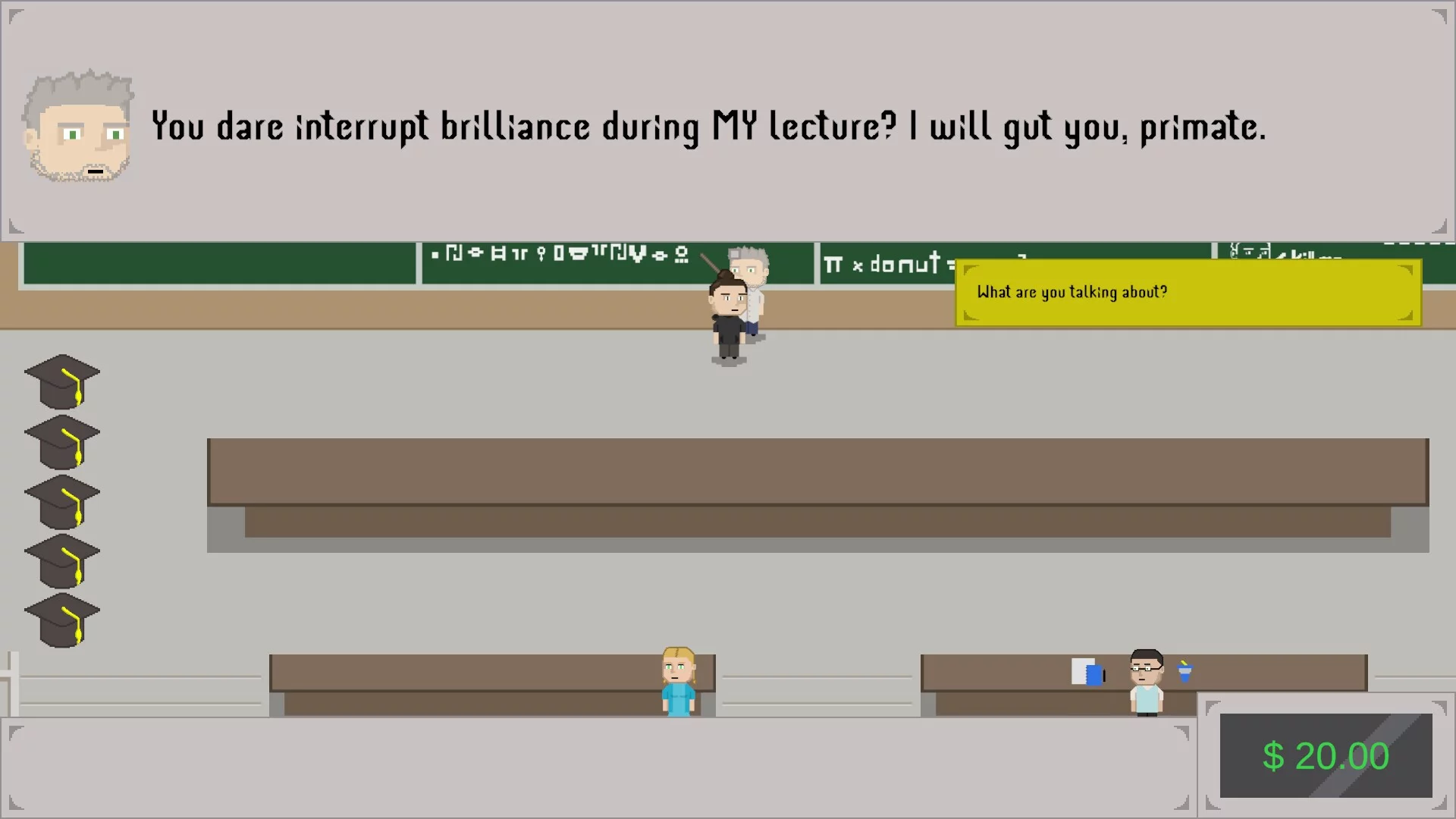 Изображение игры: University Is Hell