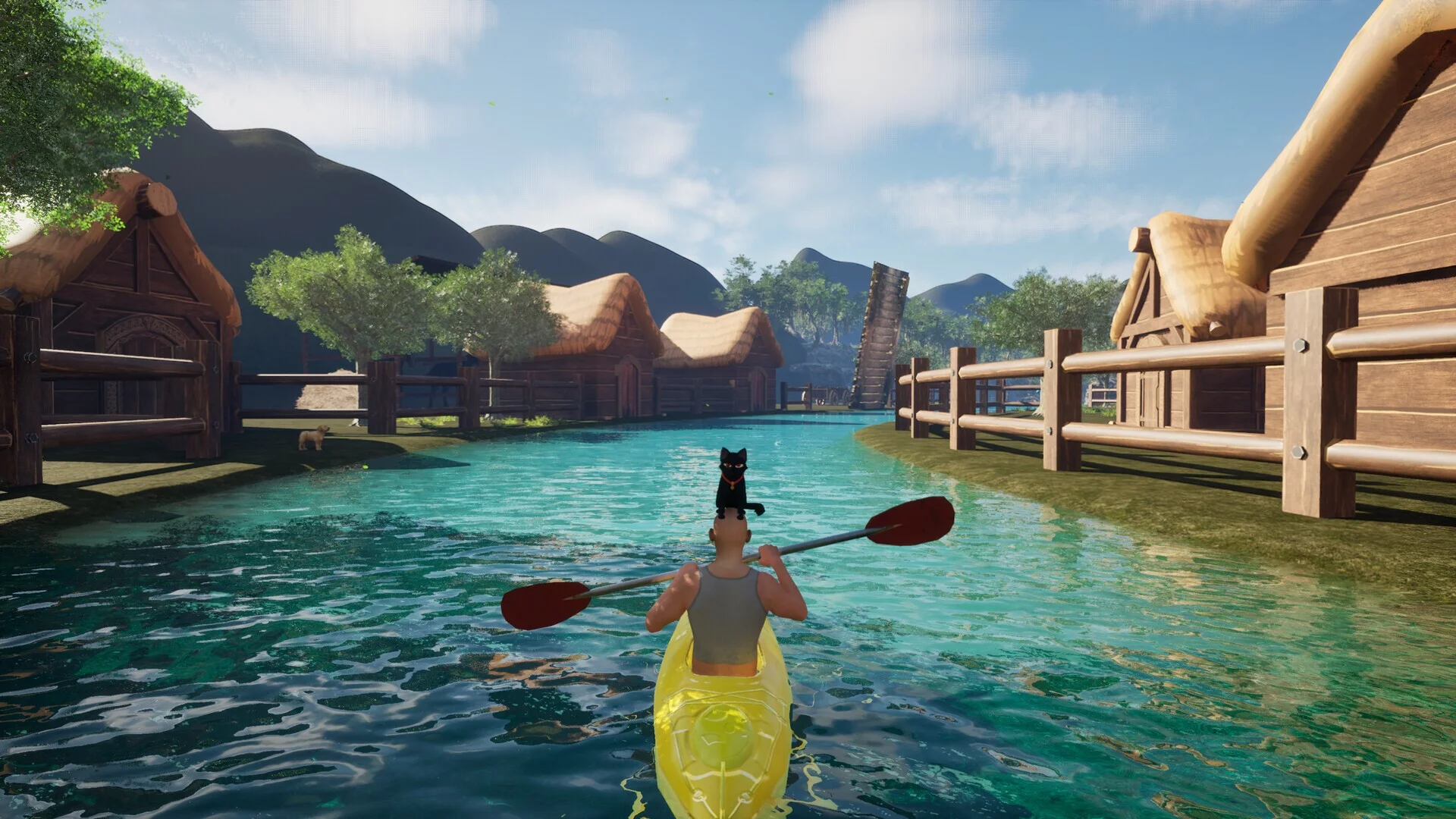 Изображение игры: KAYAKING