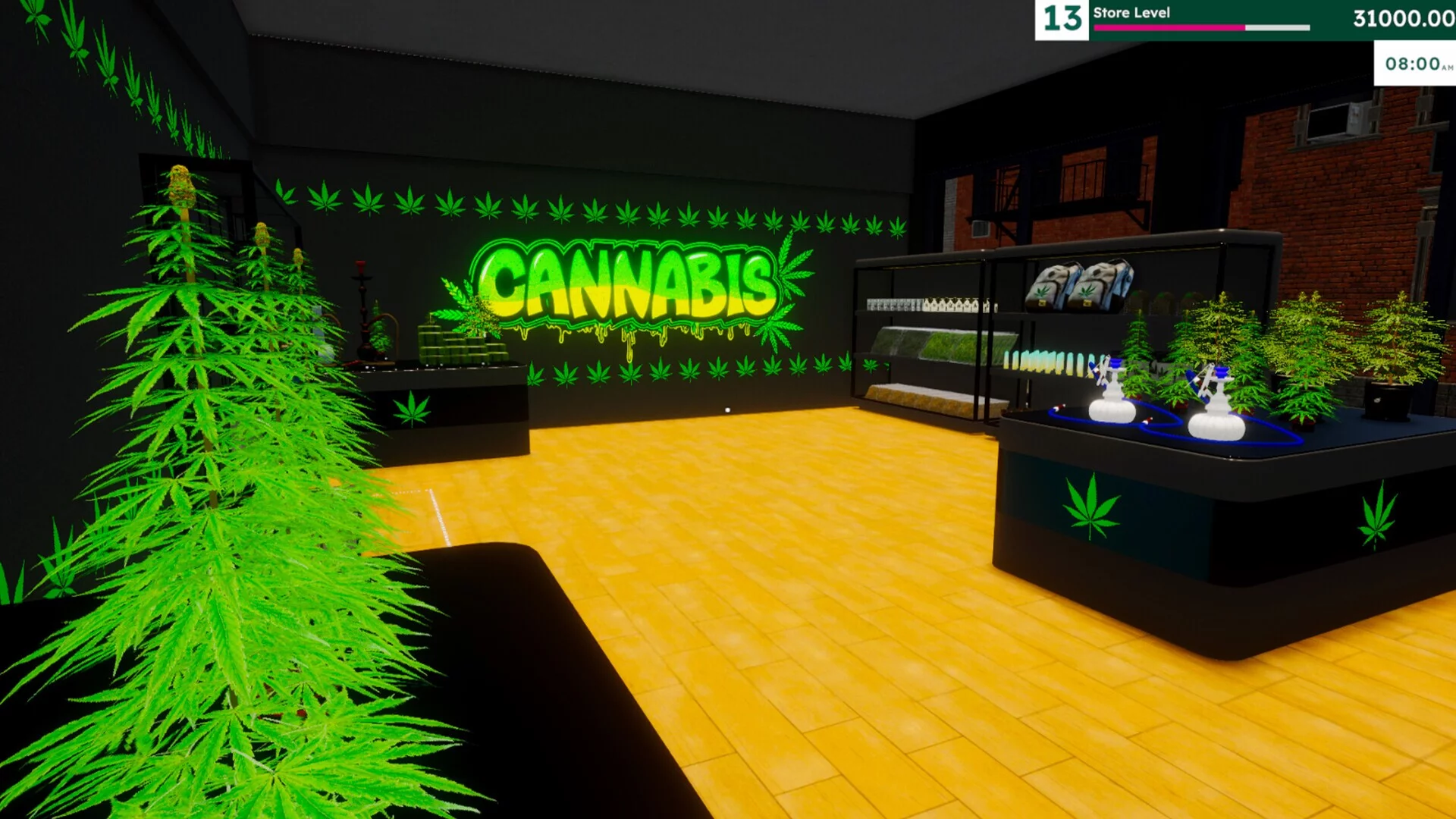 Изображение игры: WEED SHOP SIMULATOR