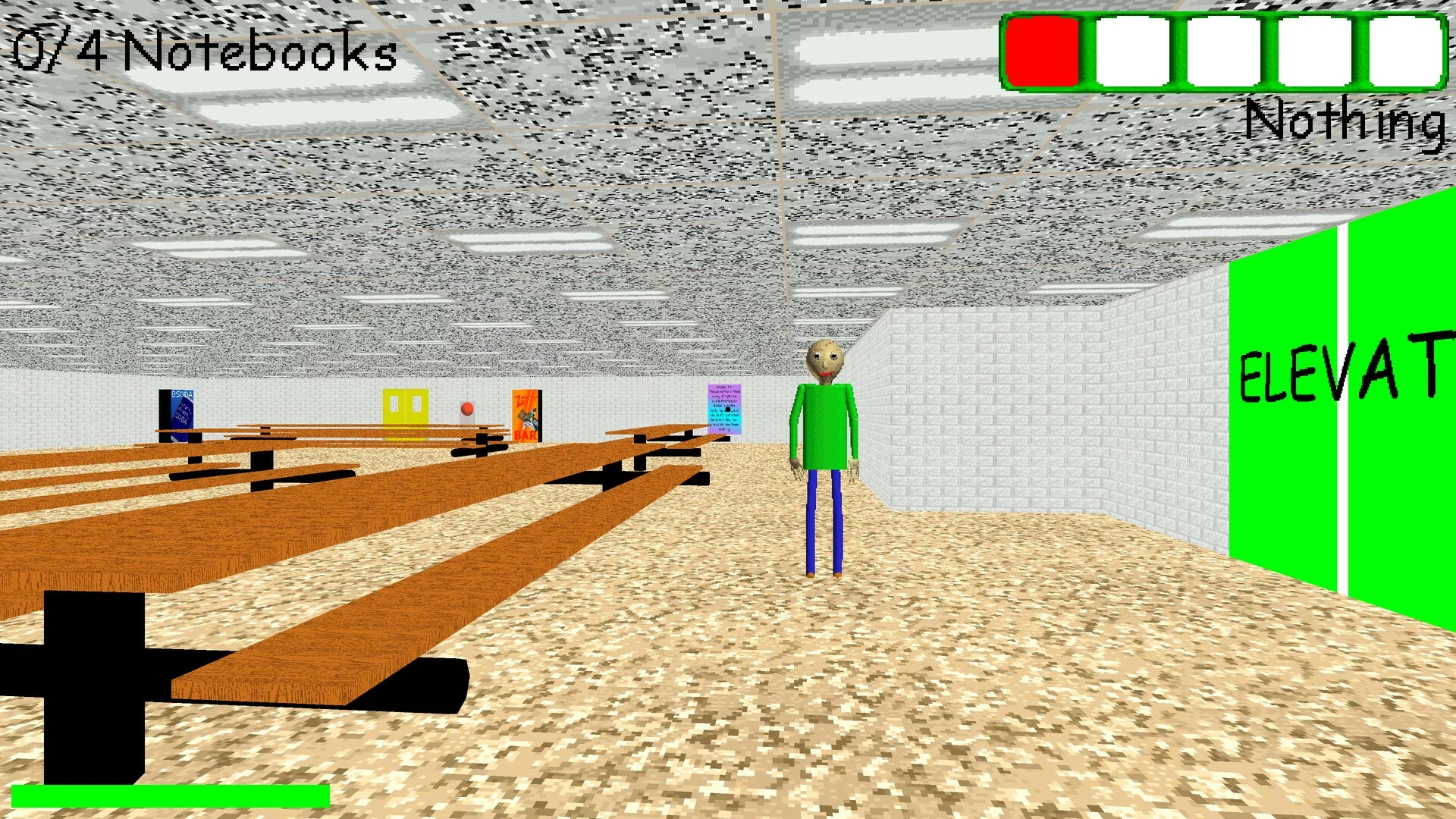 Изображение игры: Baldi's Basics Plus