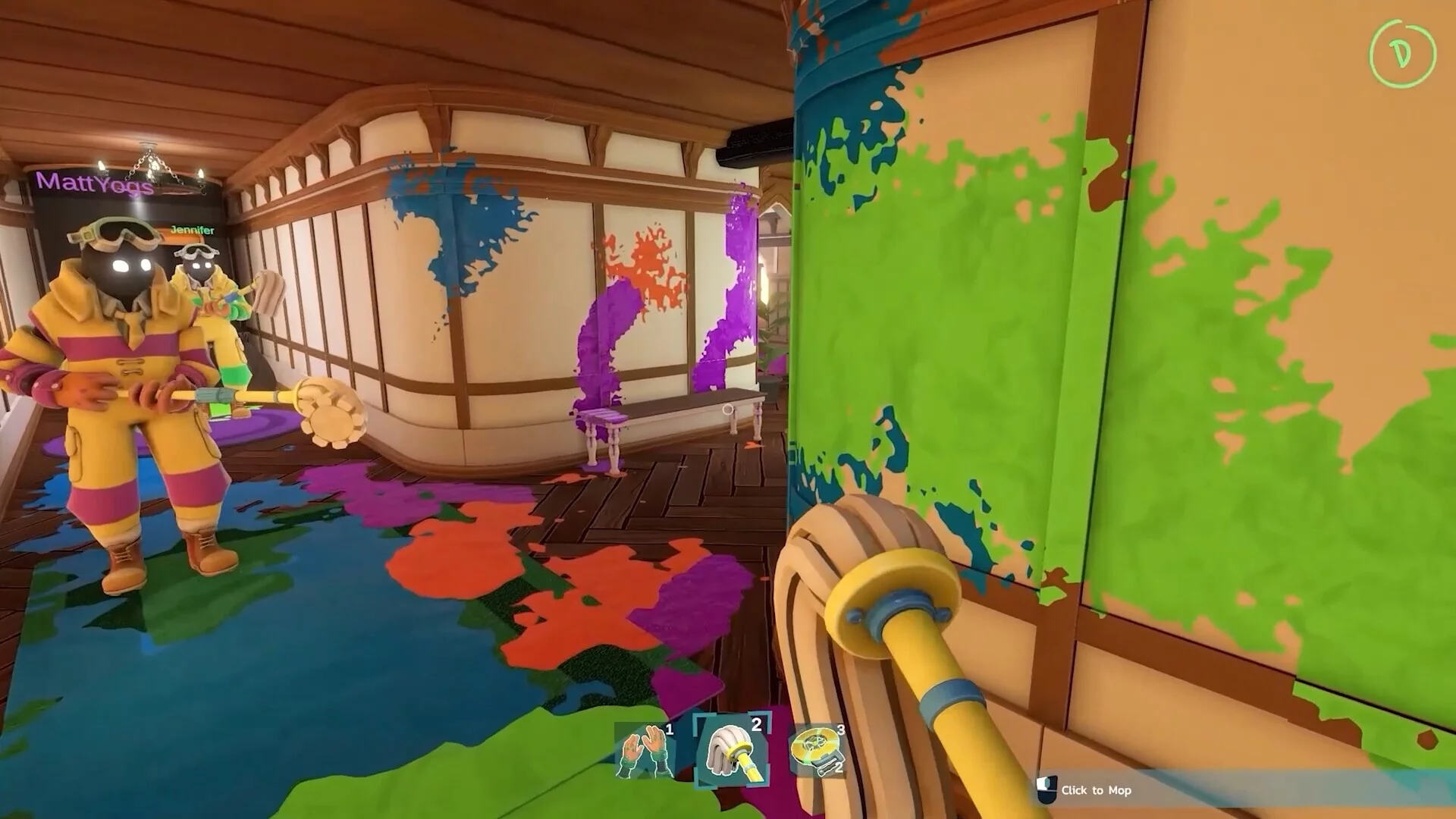 Изображение игры: Monster Mop Up