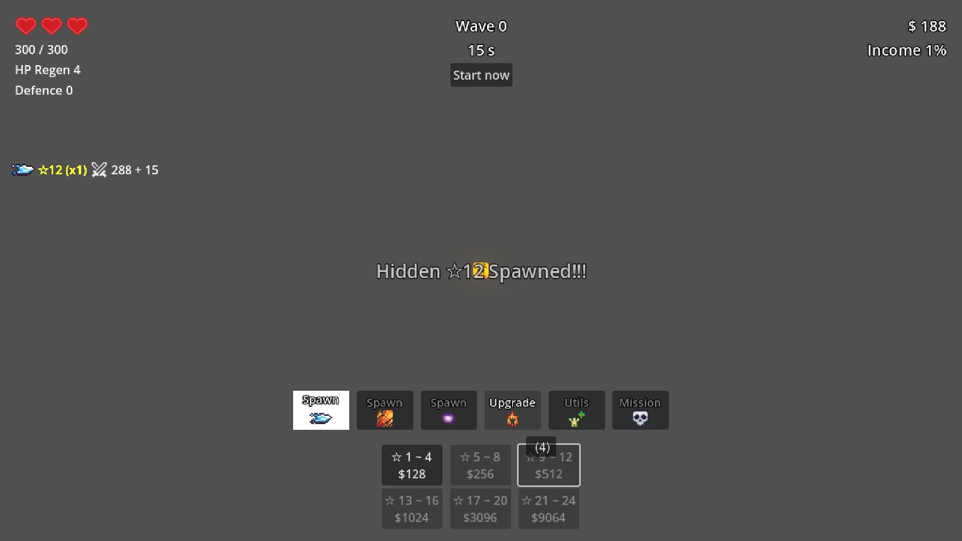 Изображение игры: Emoji Random Defence
