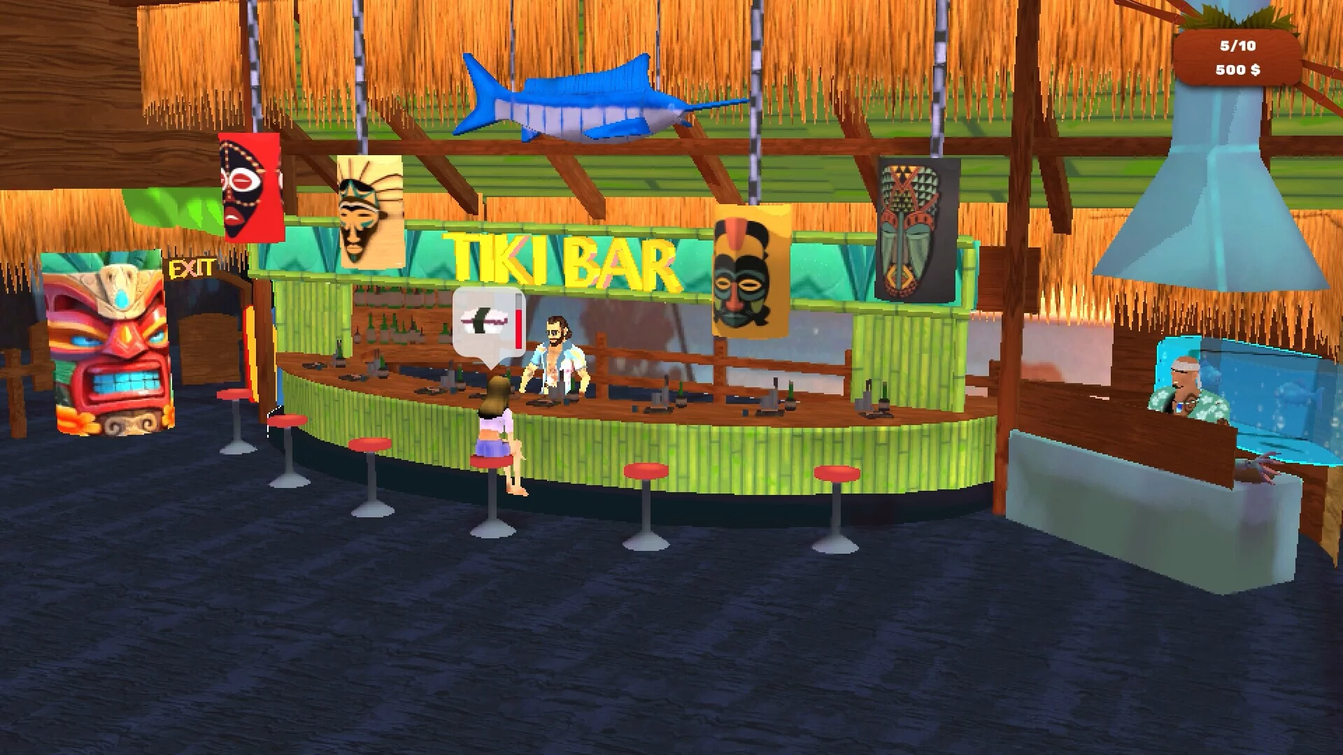 Изображение игры: Dive and Dine Simulator