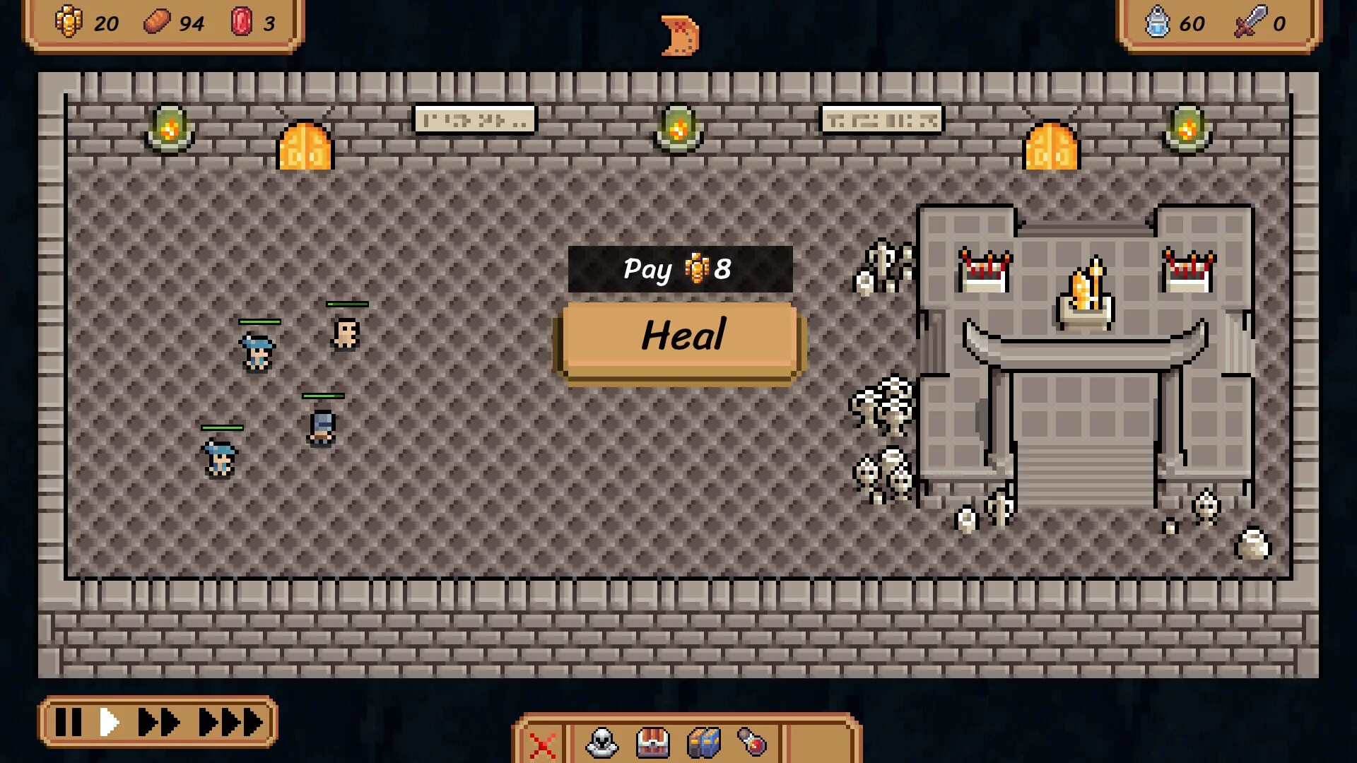 Изображение игры: Dungeon Fight Tactics