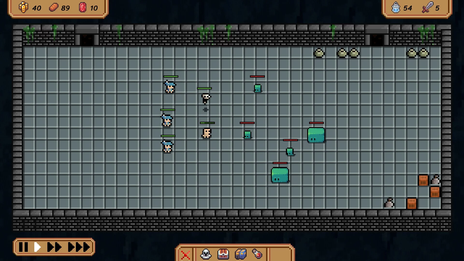 Изображение игры: Dungeon Fight Tactics