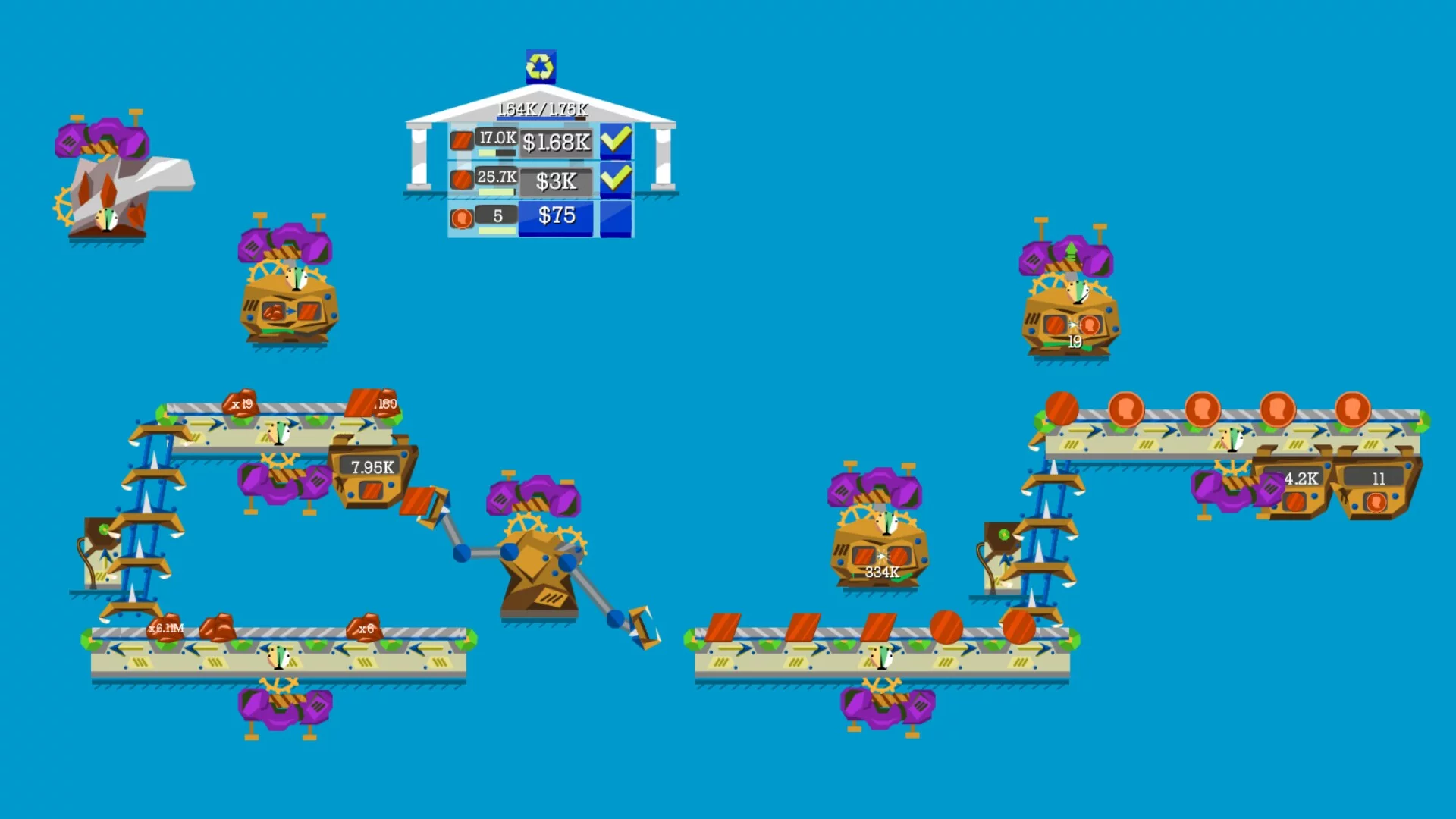 Изображение игры: Steampunk Idle Spinner