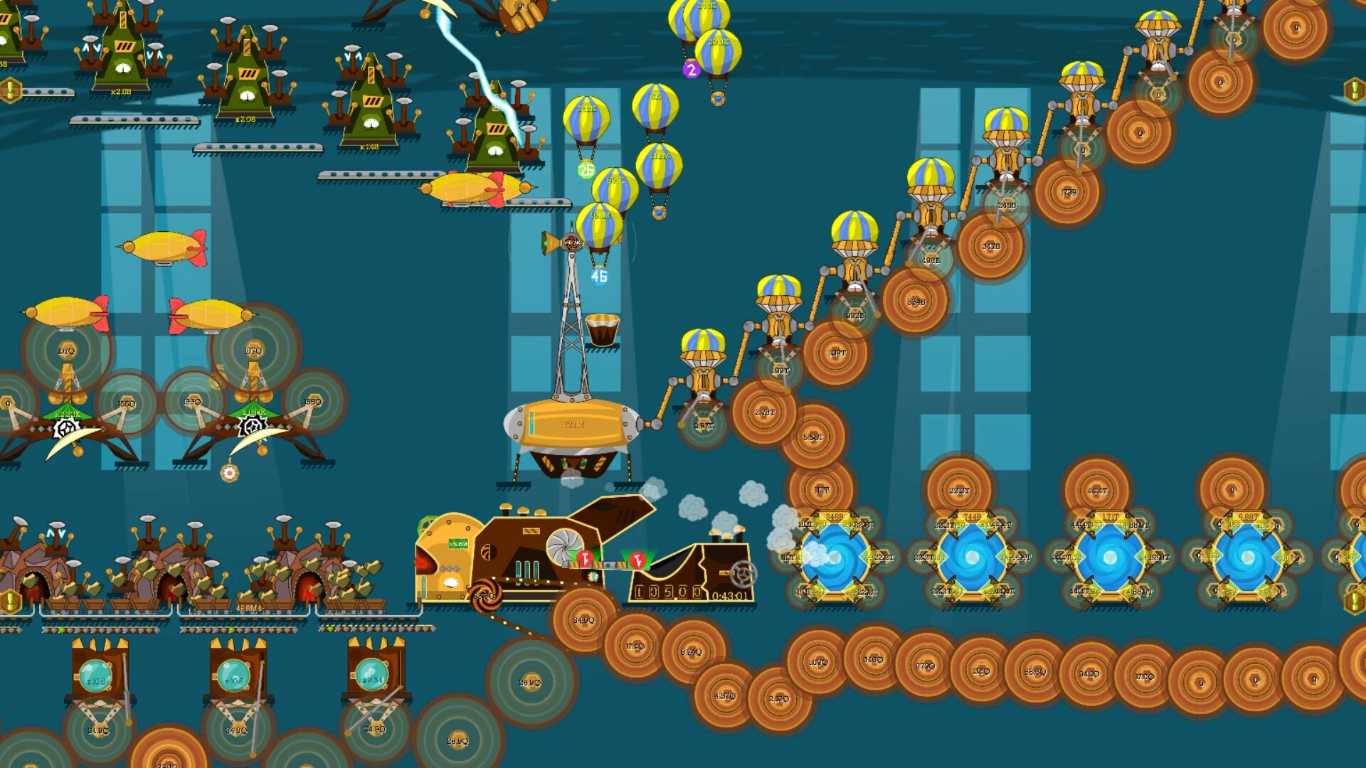 Изображение игры: Steampunk Idle Spinner
