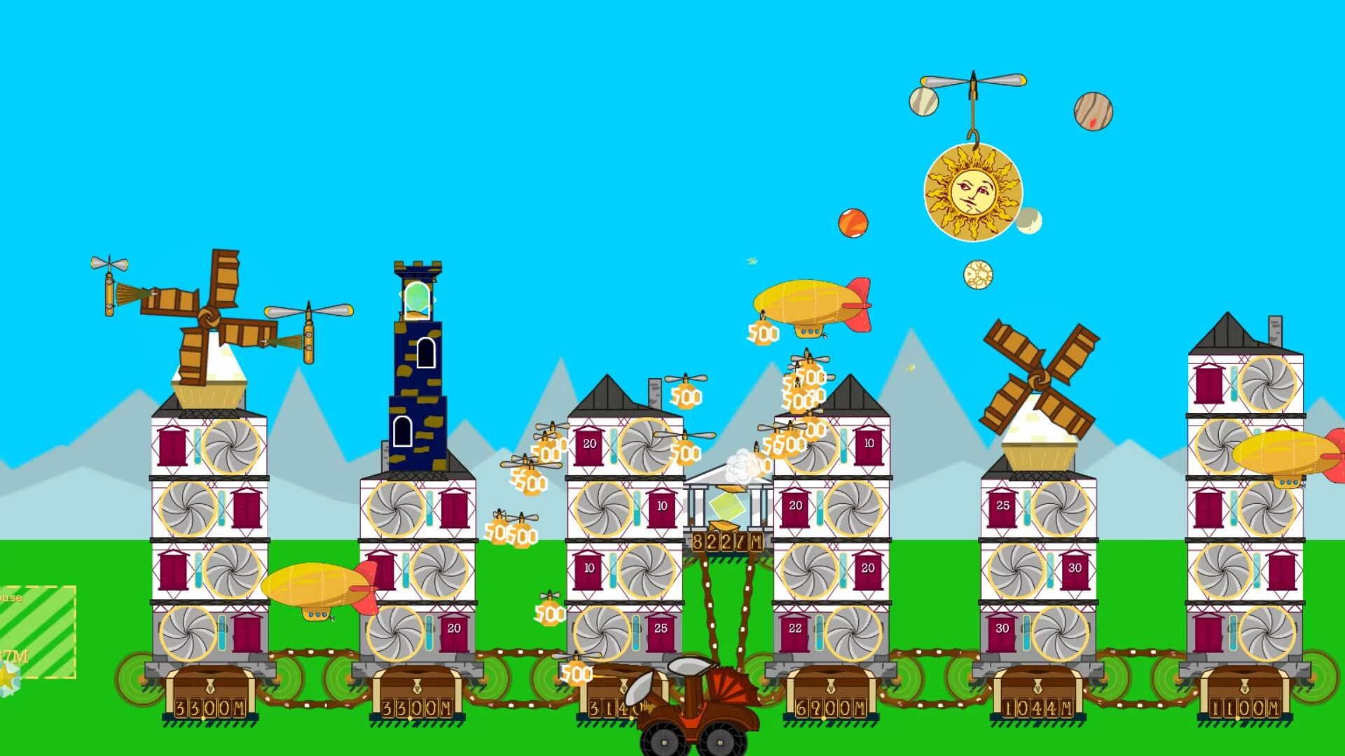 Изображение игры: Steampunk Idle Spinner