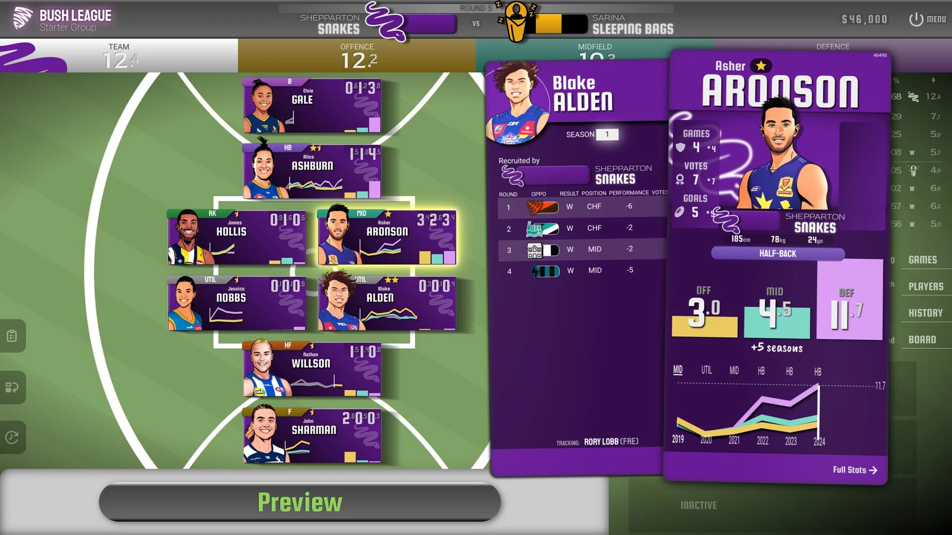Изображение игры: Squiggle Football