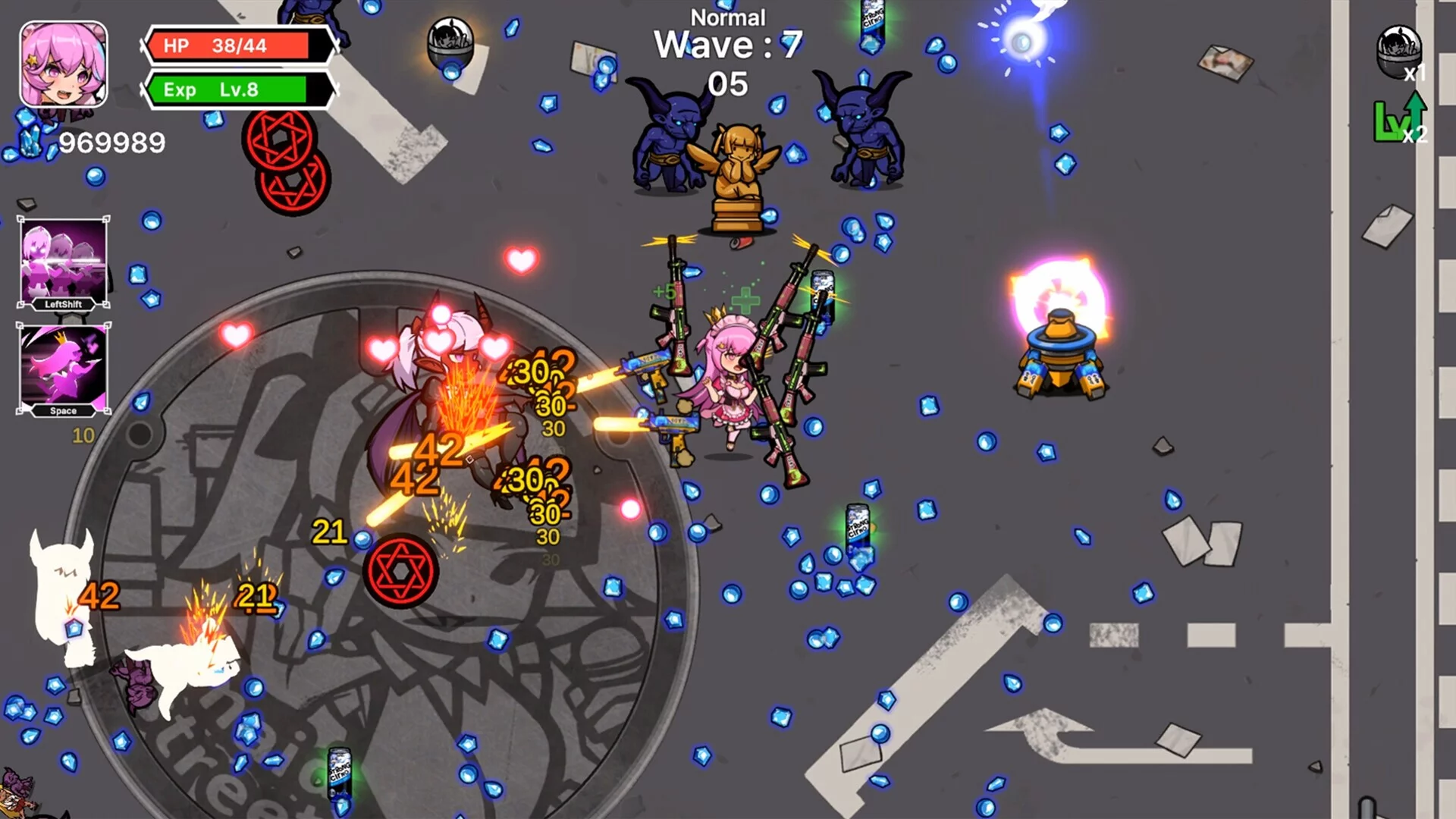 Изображение игры: Maid Survivors: Little Angels