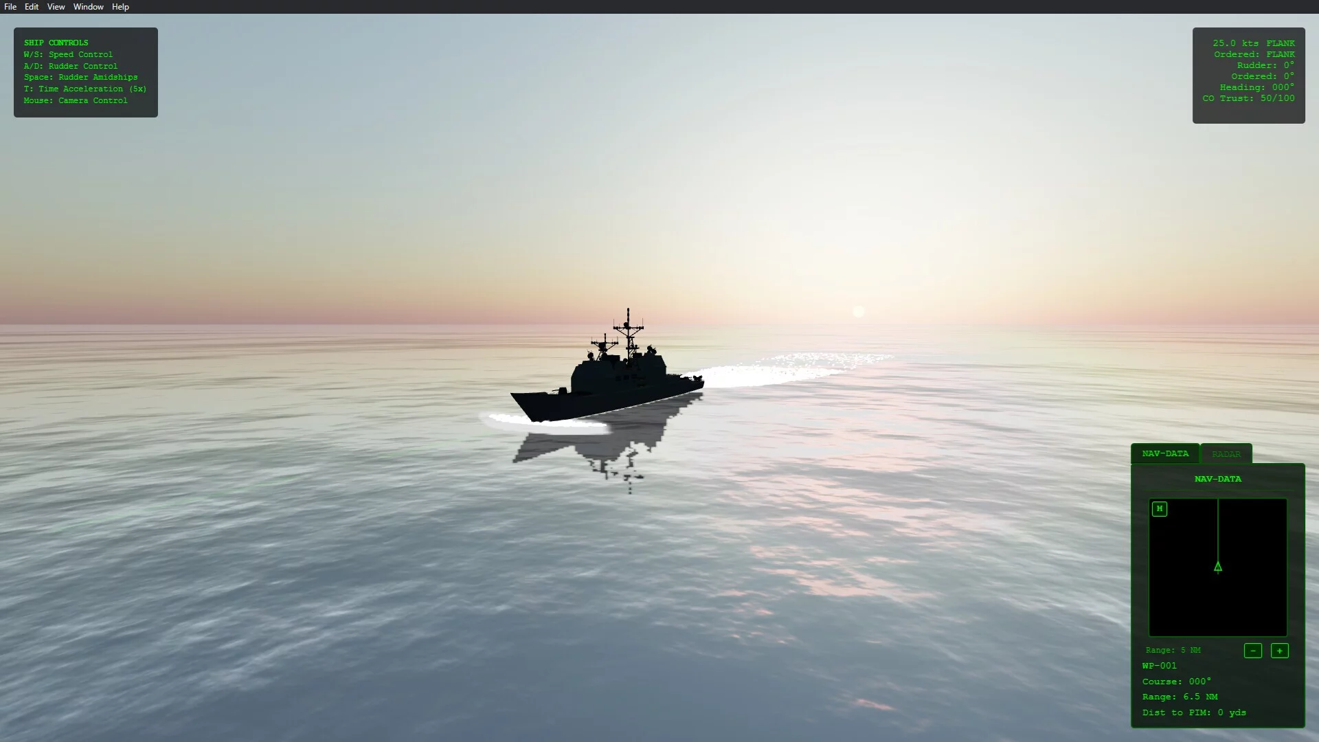 Изображение игры: Watchstander: Surface Warfare Officer Training Simulator