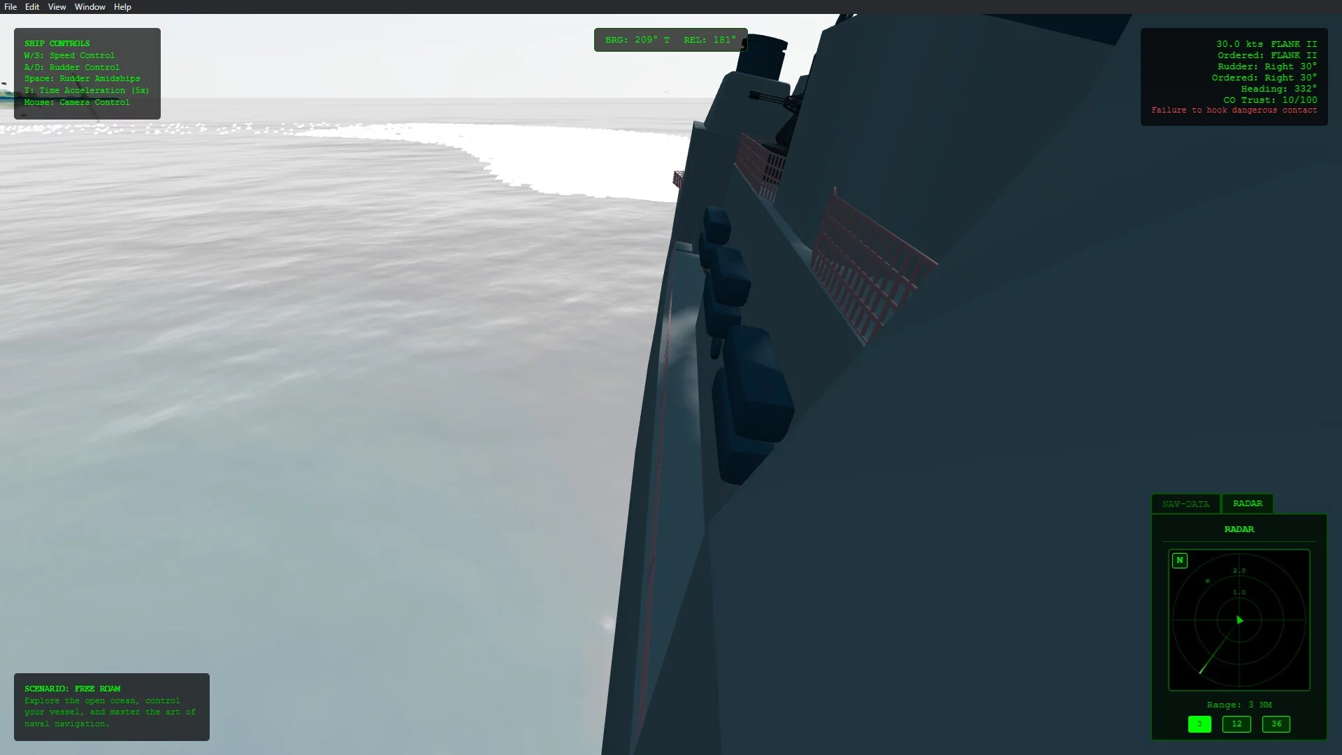 Изображение игры: Watchstander: Surface Warfare Officer Training Simulator