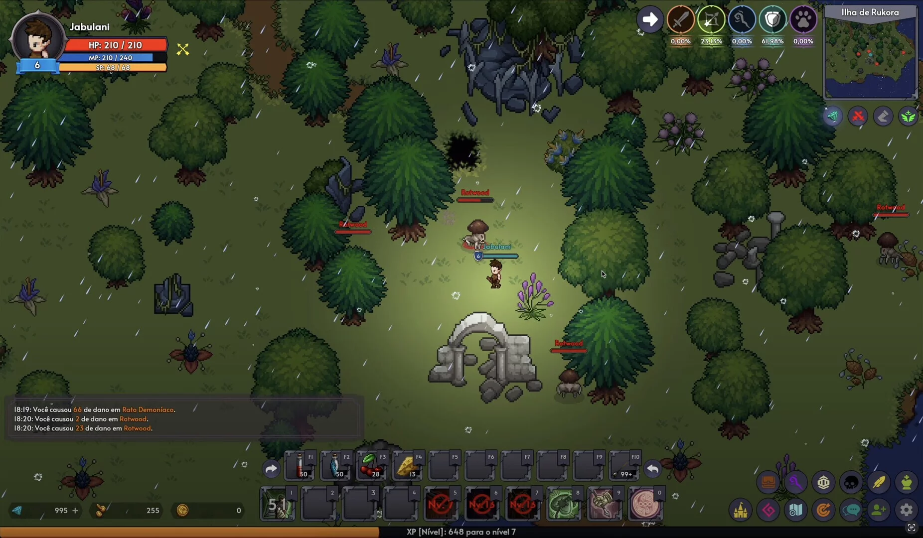 Изображение игры: Grind Hero: MMORPG