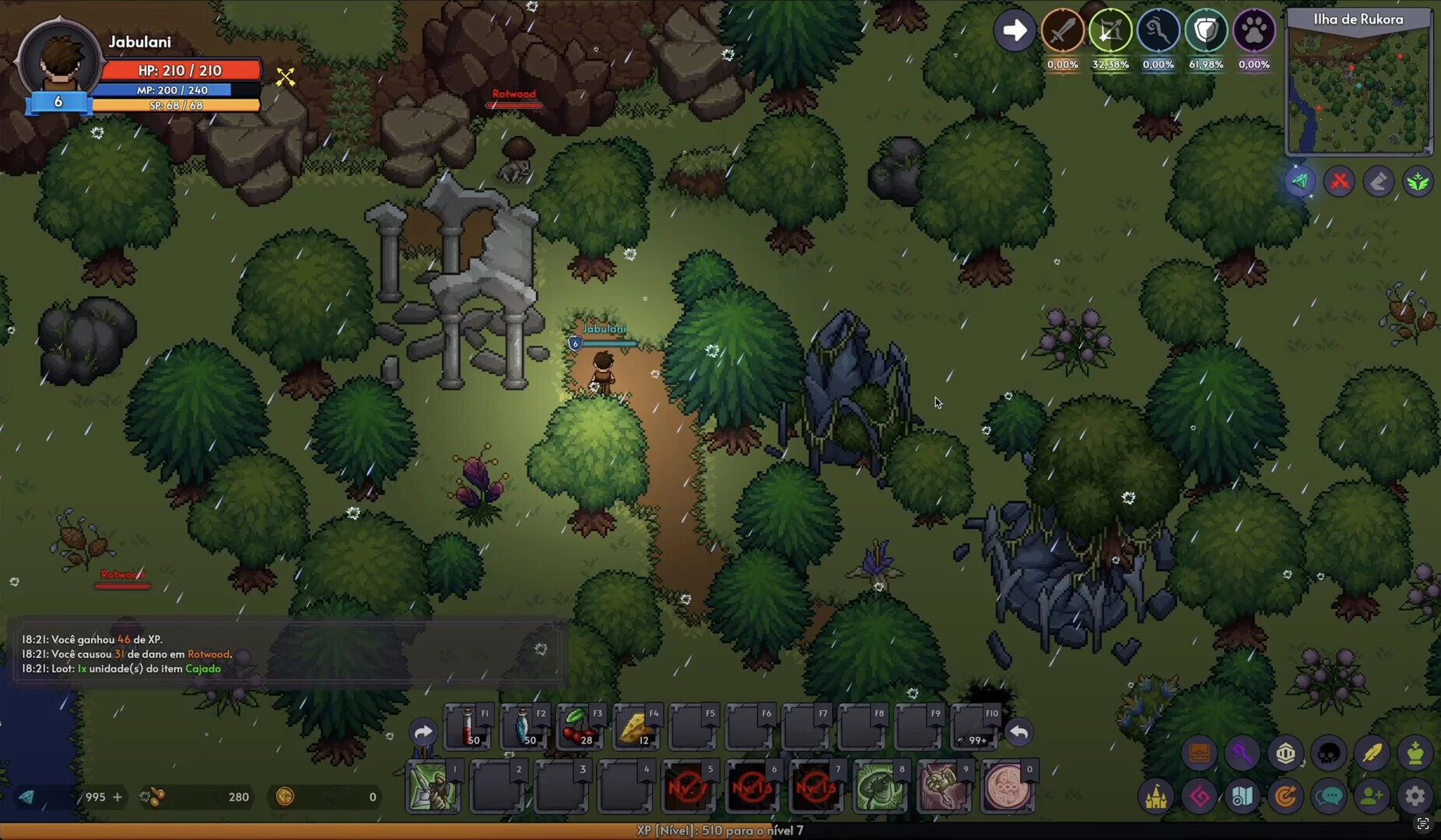 Изображение игры: Grind Hero: MMORPG