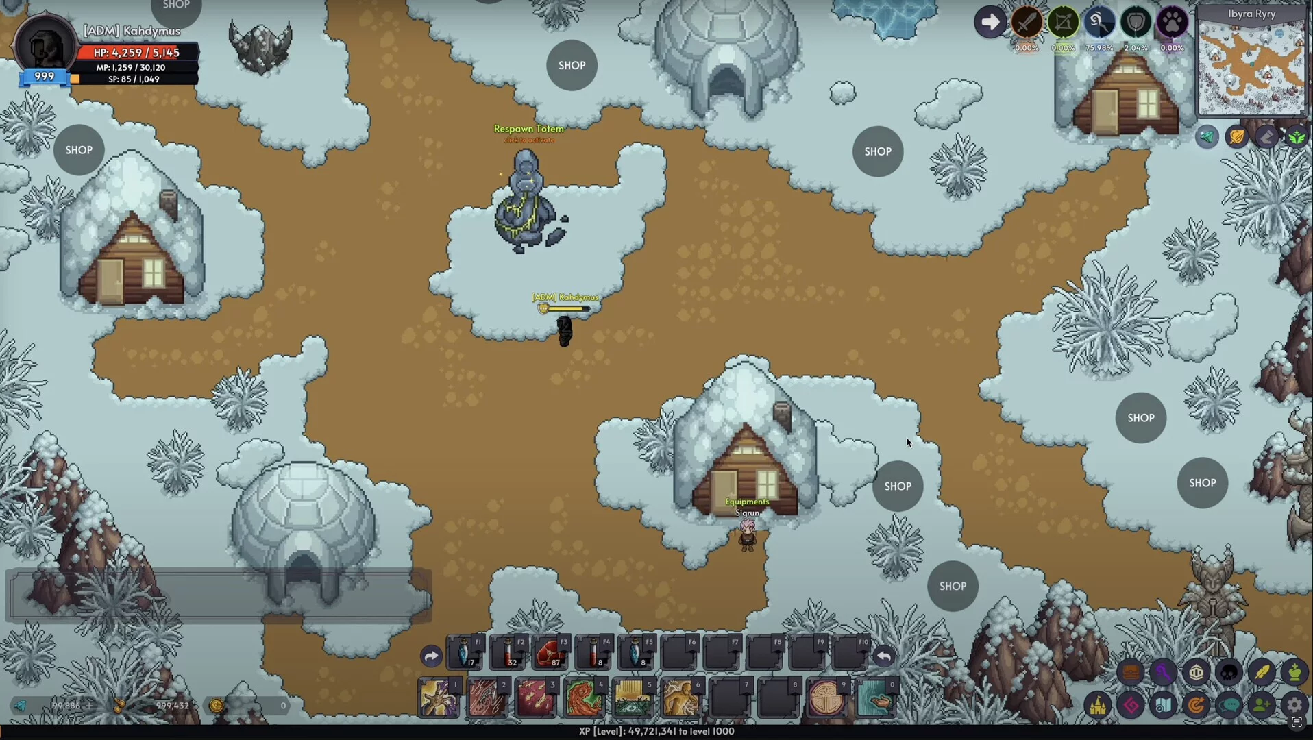 Изображение игры: Grind Hero: MMORPG