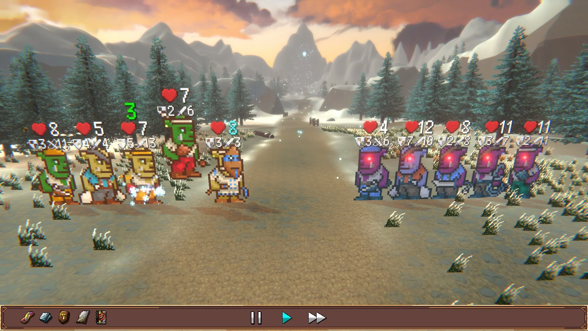 Изображение игры: Mirror Throne: Auto Battler