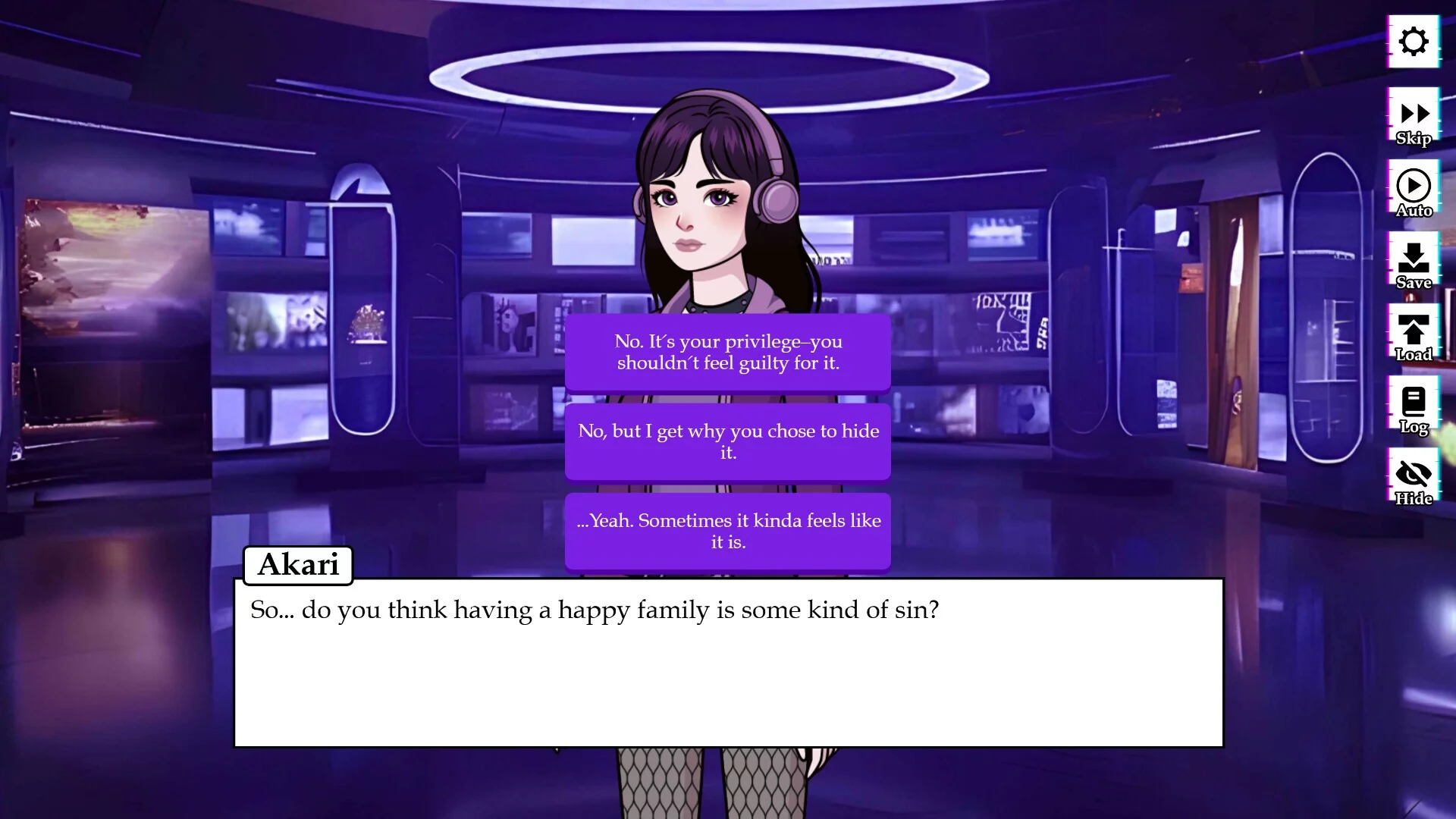 Изображение игры: Spirit Whisperer Conversation With Akari