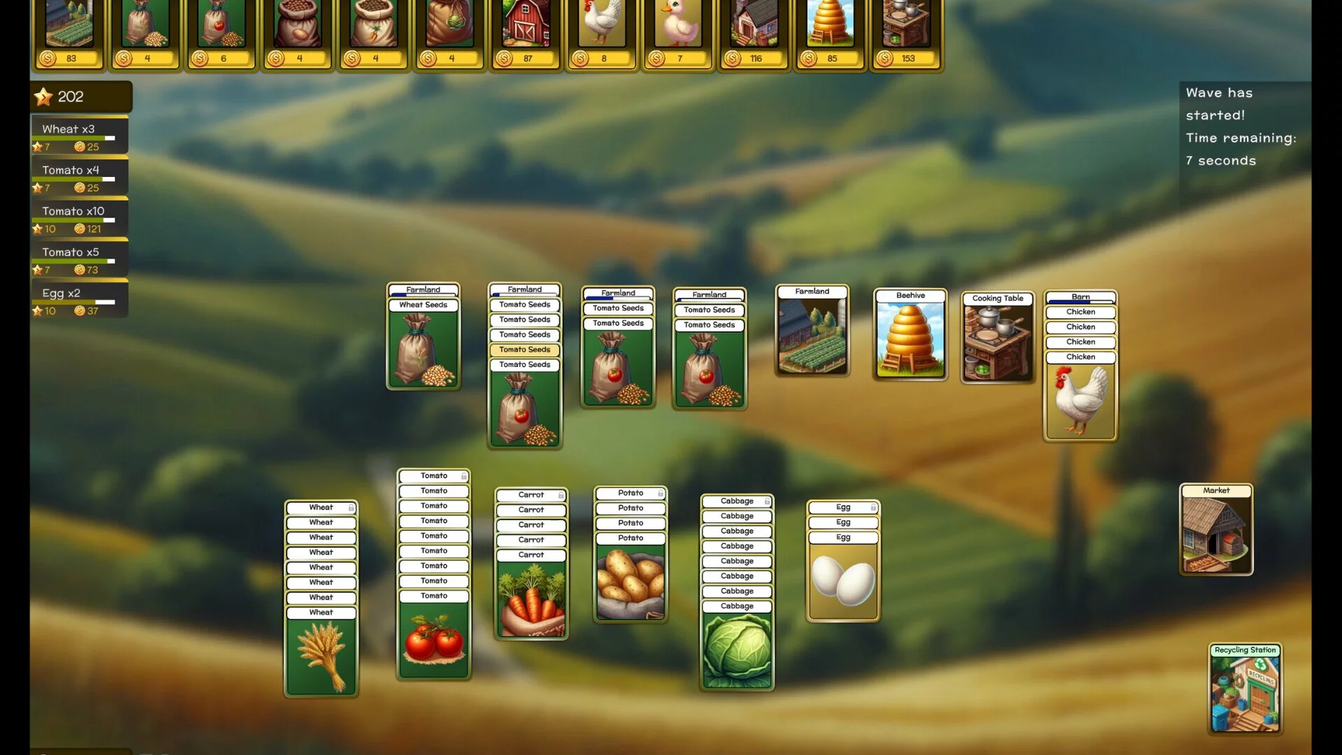 Изображение игры: Relaxing Farm: Merge Tales