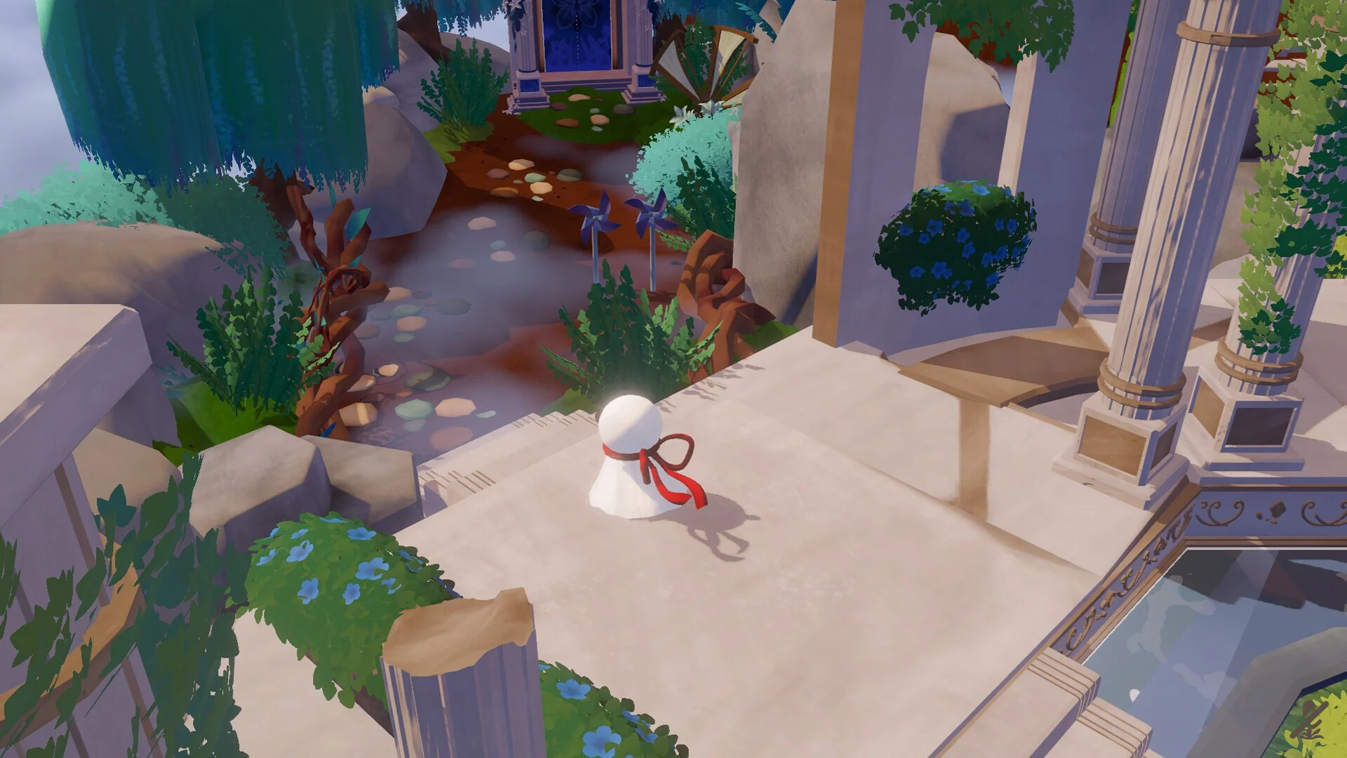 Изображение игры: The Wind and the Wisp