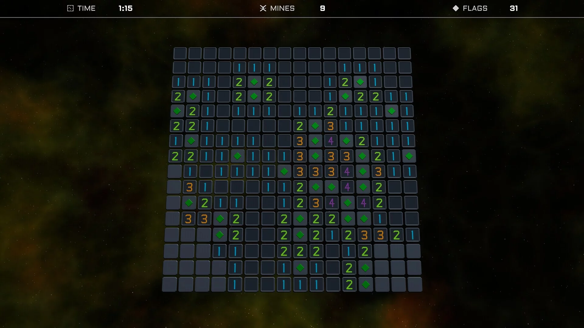 Изображение игры: Seamspace: Minesweeper