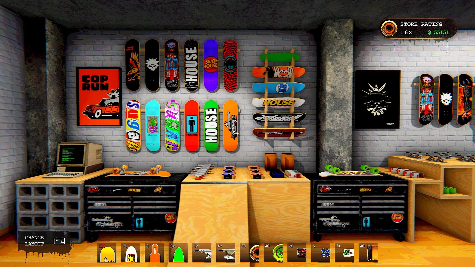 Изображение игры: Skatehouse