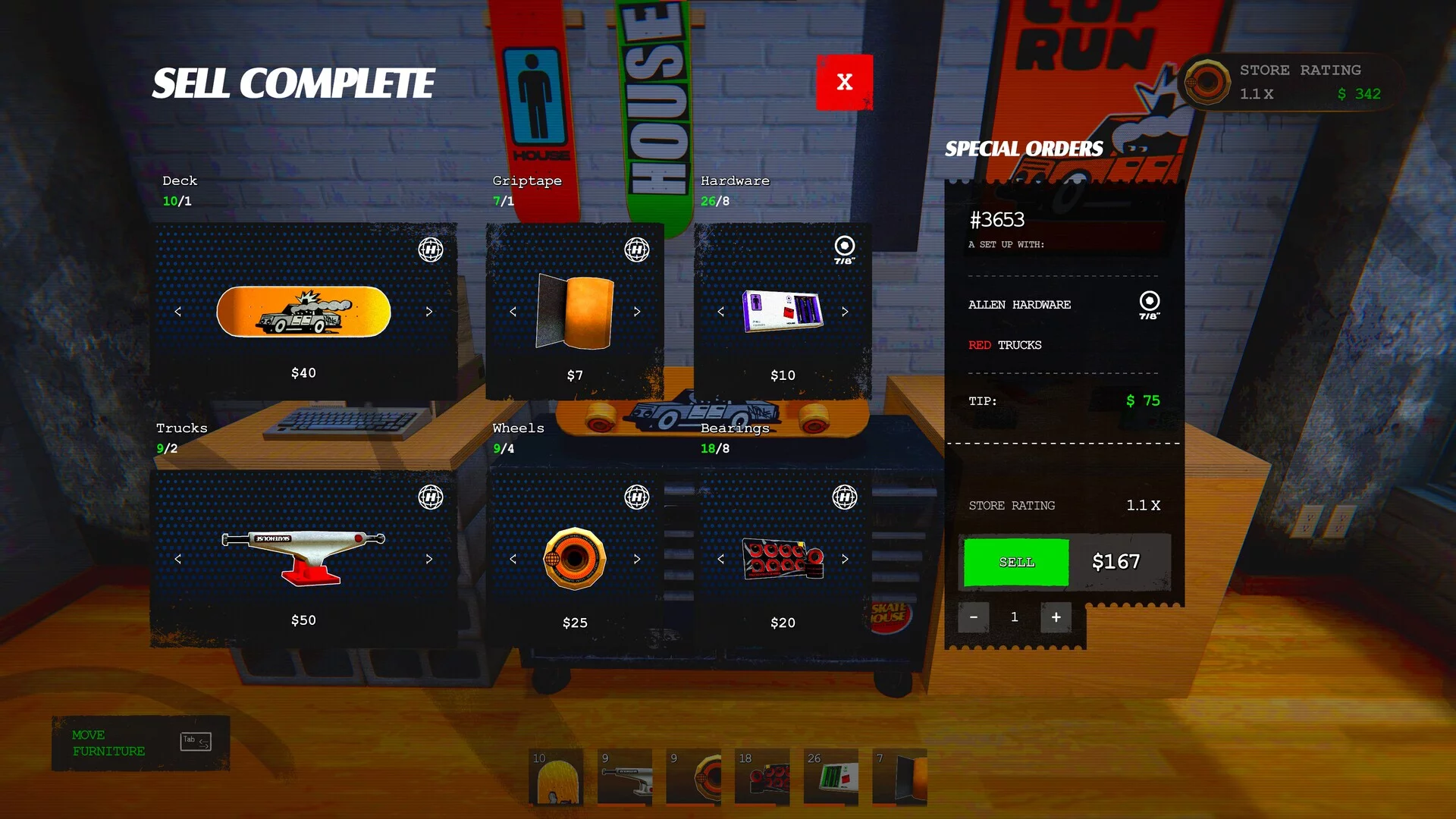 Изображение игры: Skatehouse