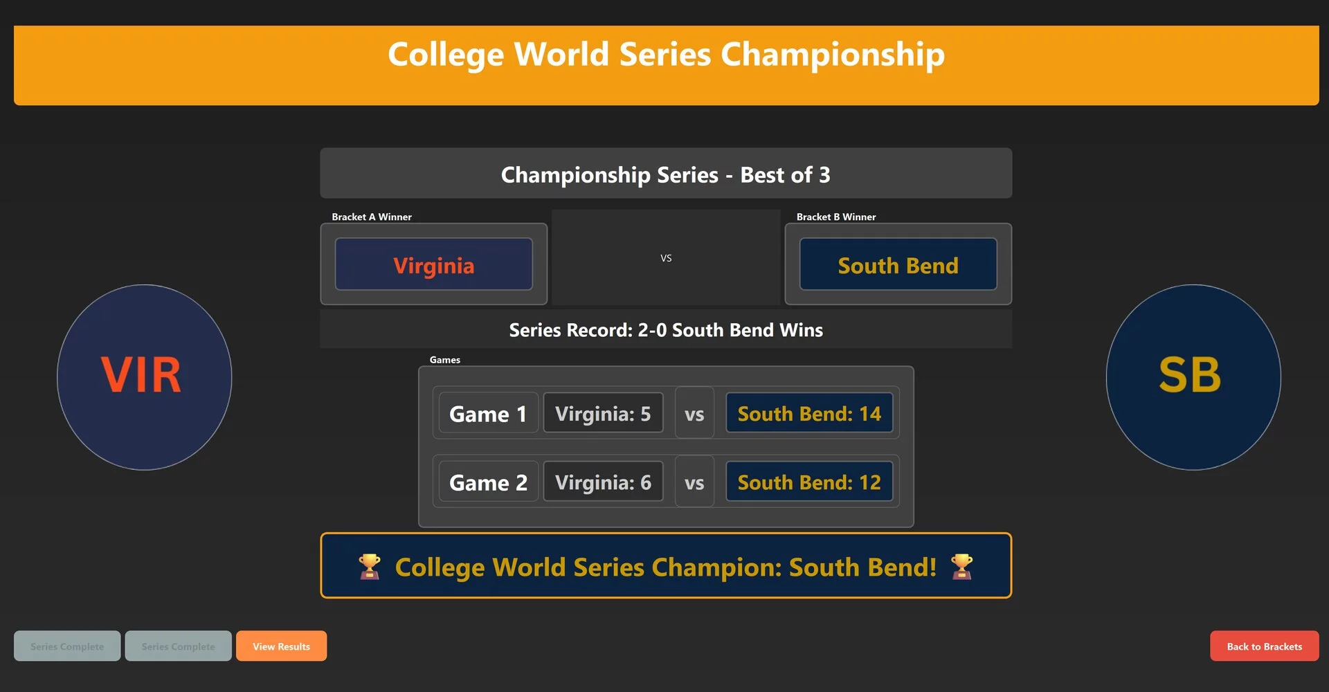 Изображение игры: College Baseball: Dynasty Builder