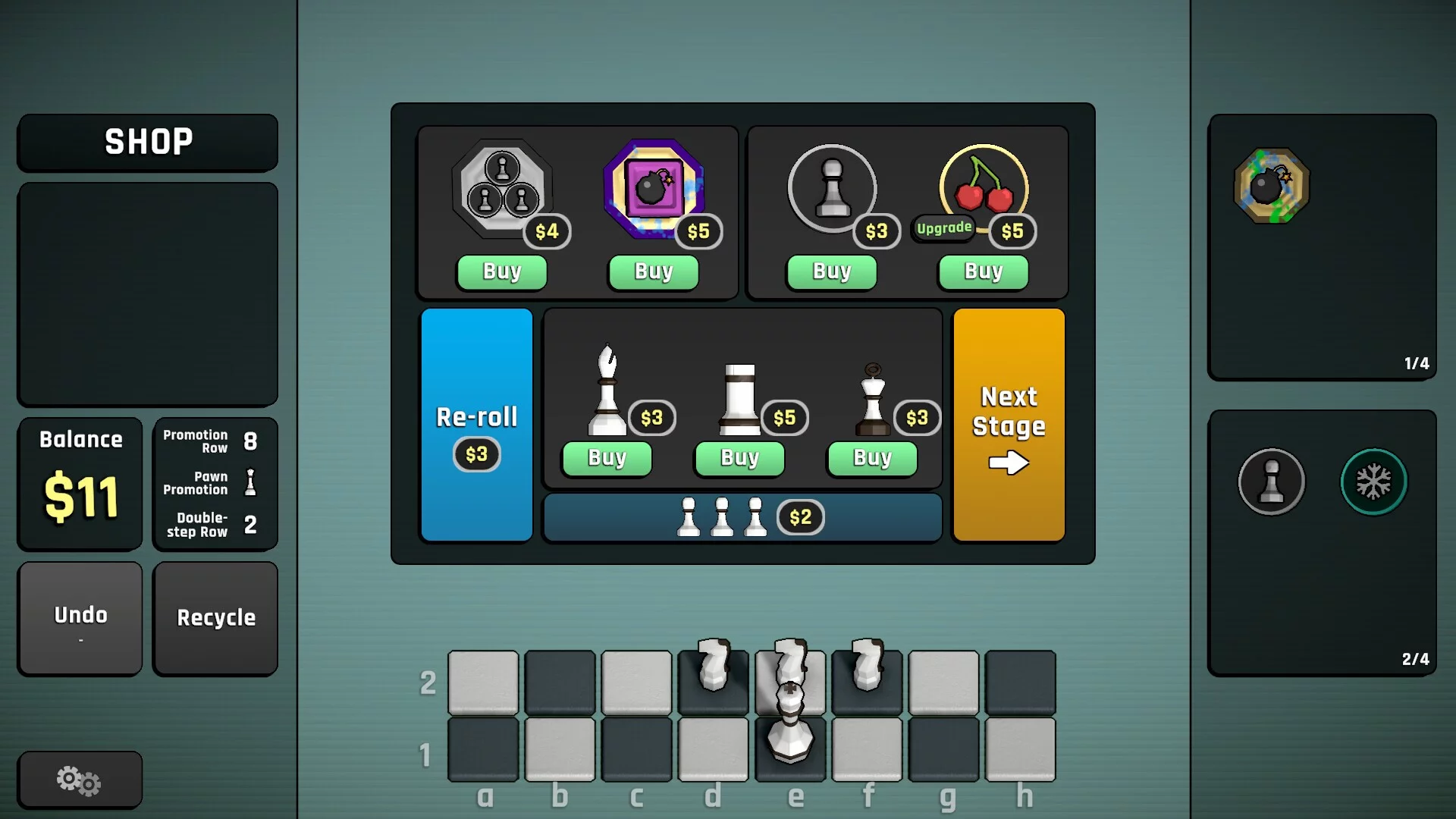 Изображение игры: Passant: A Chess Roguelike
