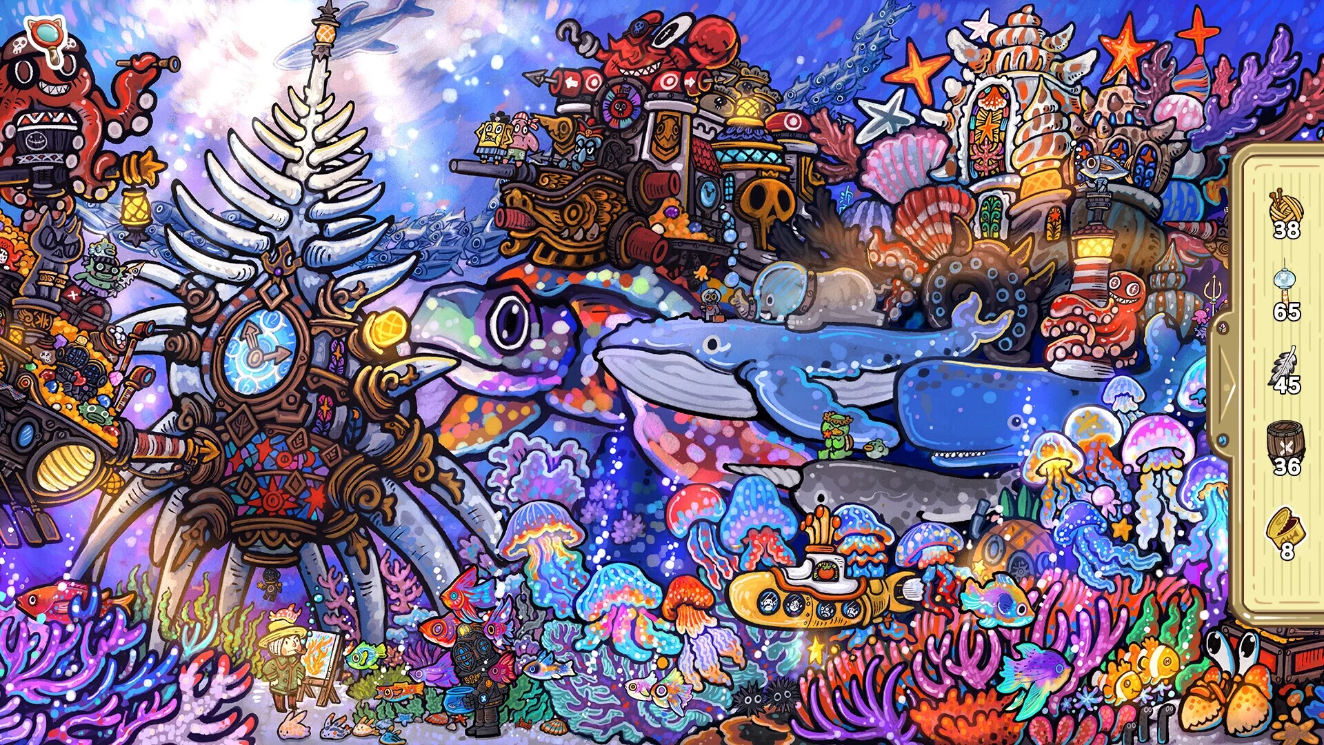 Изображение игры: Whisker Wanderlust: The Wondrous Journey