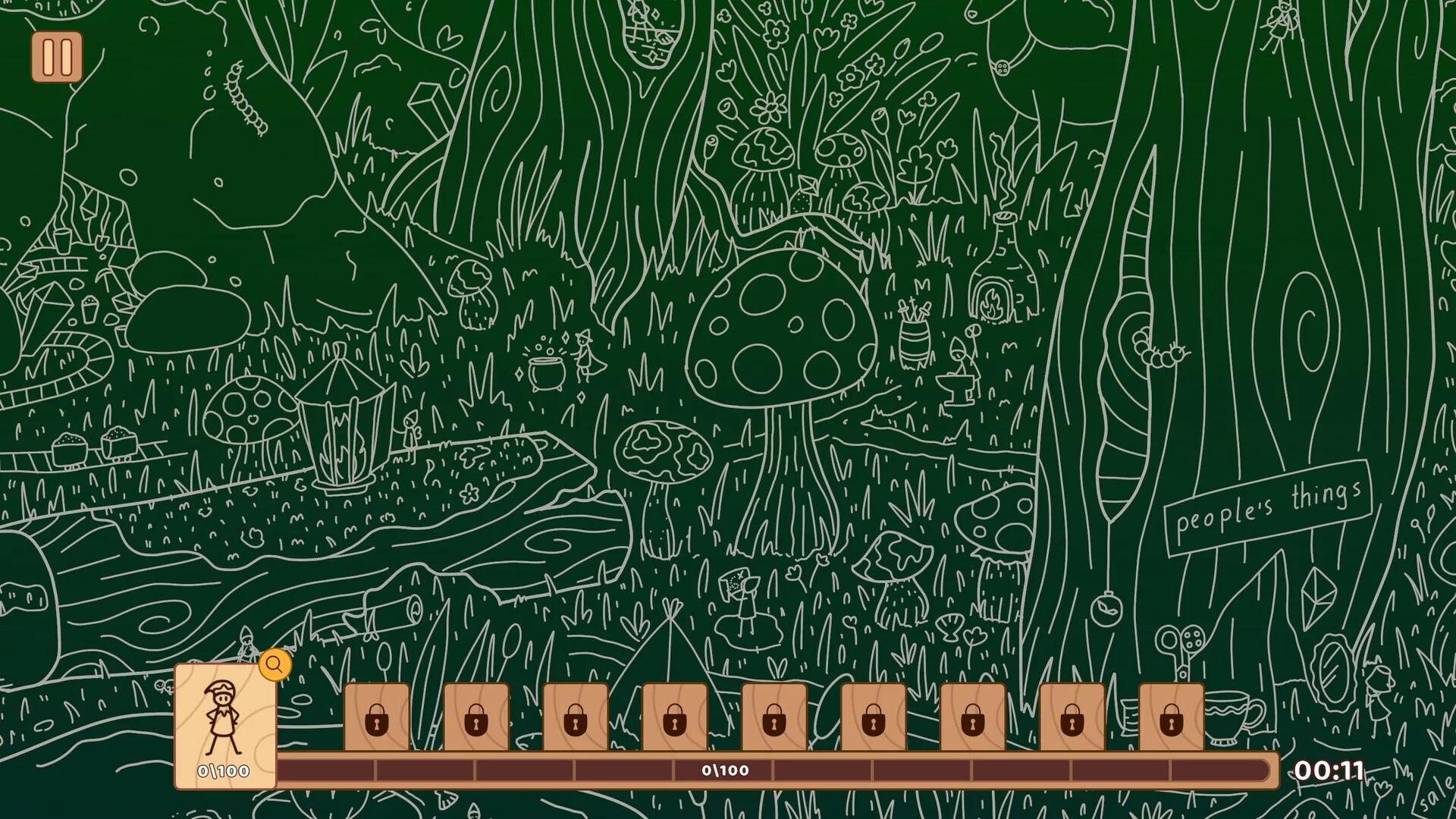 Изображение игры: Hidden Things Forest Elves