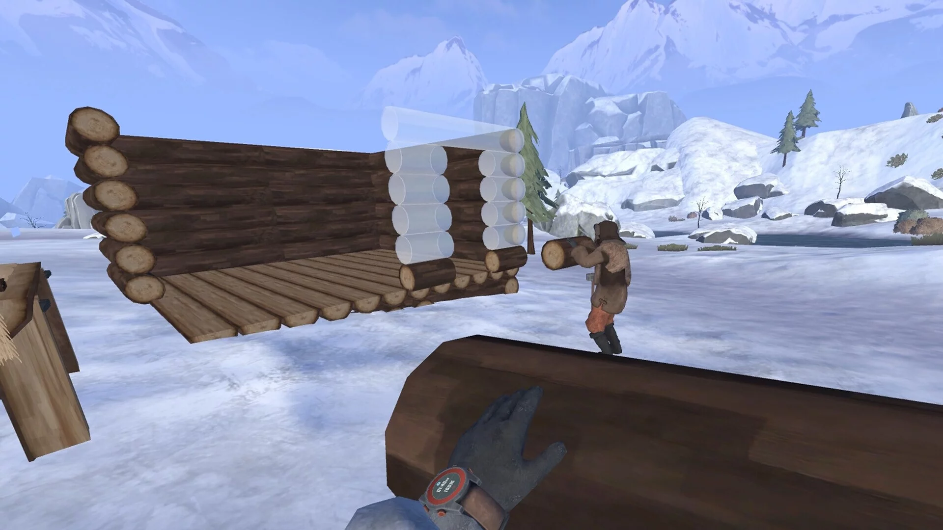 Изображение игры: Frost Survival VR