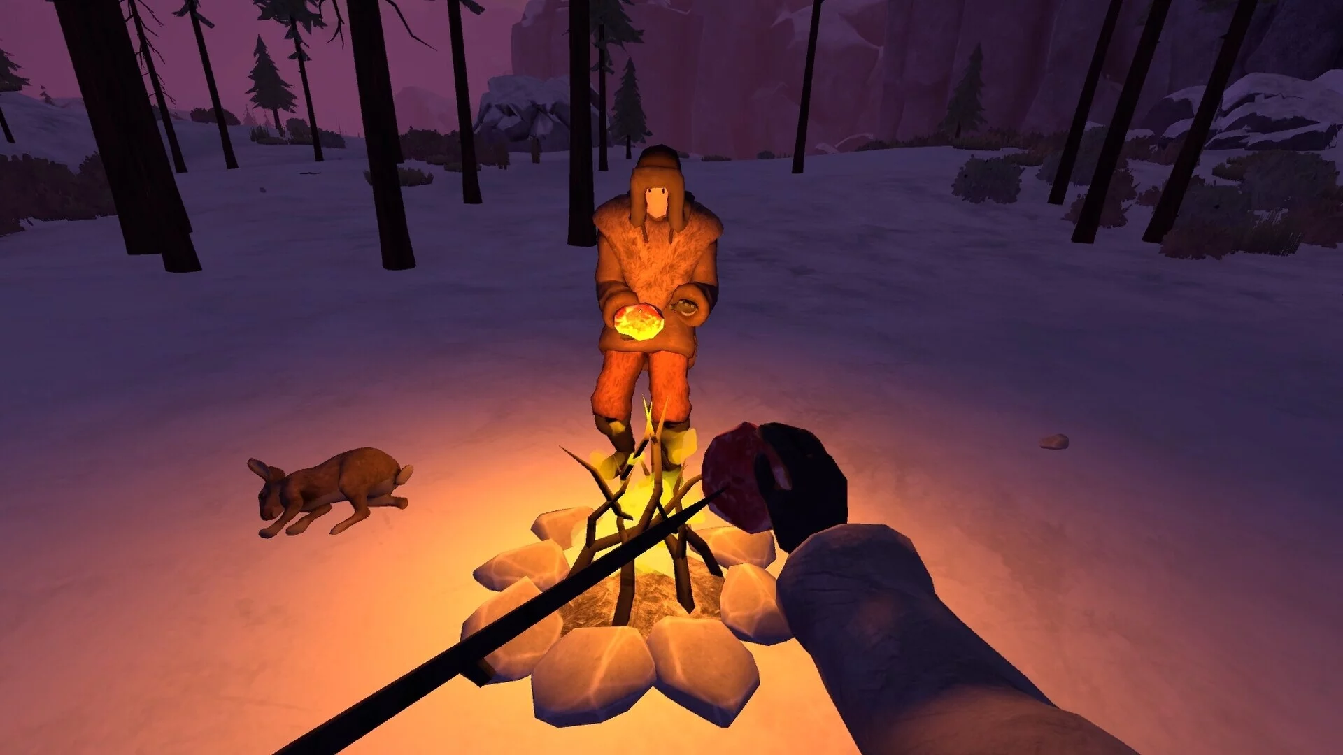 Изображение игры: Frost Survival VR