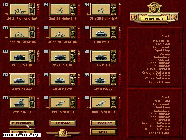 Изображение игры: Panzer General