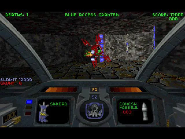 Изображение игры: Descent (1996)