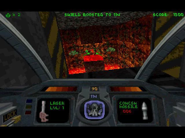 Изображение игры: Descent (1996)