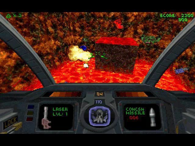 Изображение игры: Descent (1996)