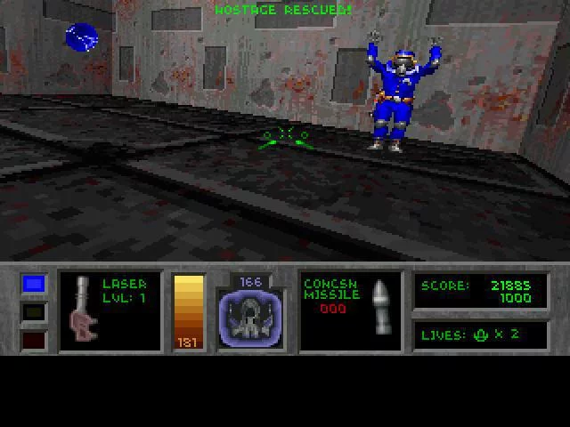 Изображение игры: Descent (1996)