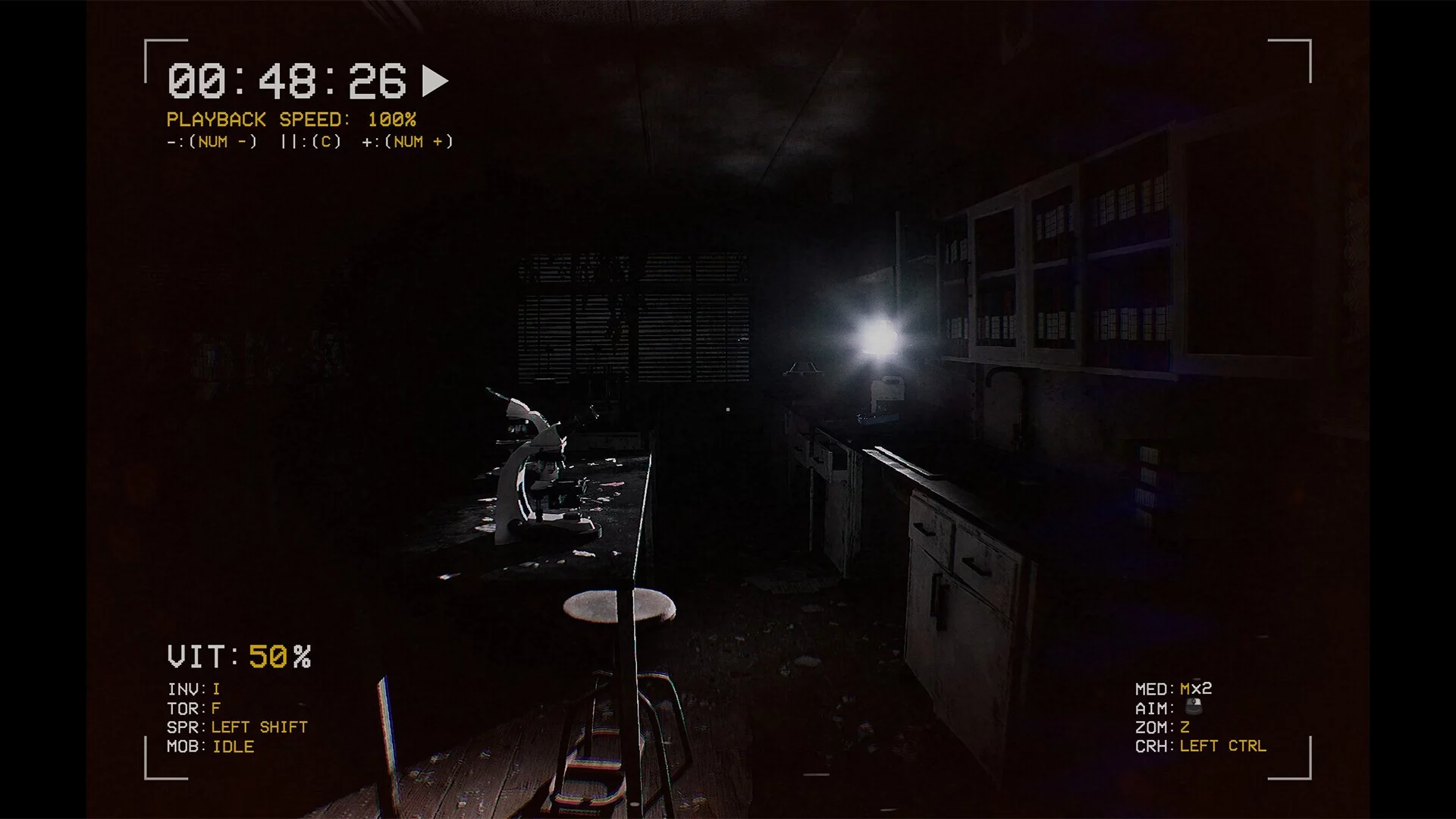 Изображение игры: DEADCAM | ANALOG • SURVIVAL • HORROR