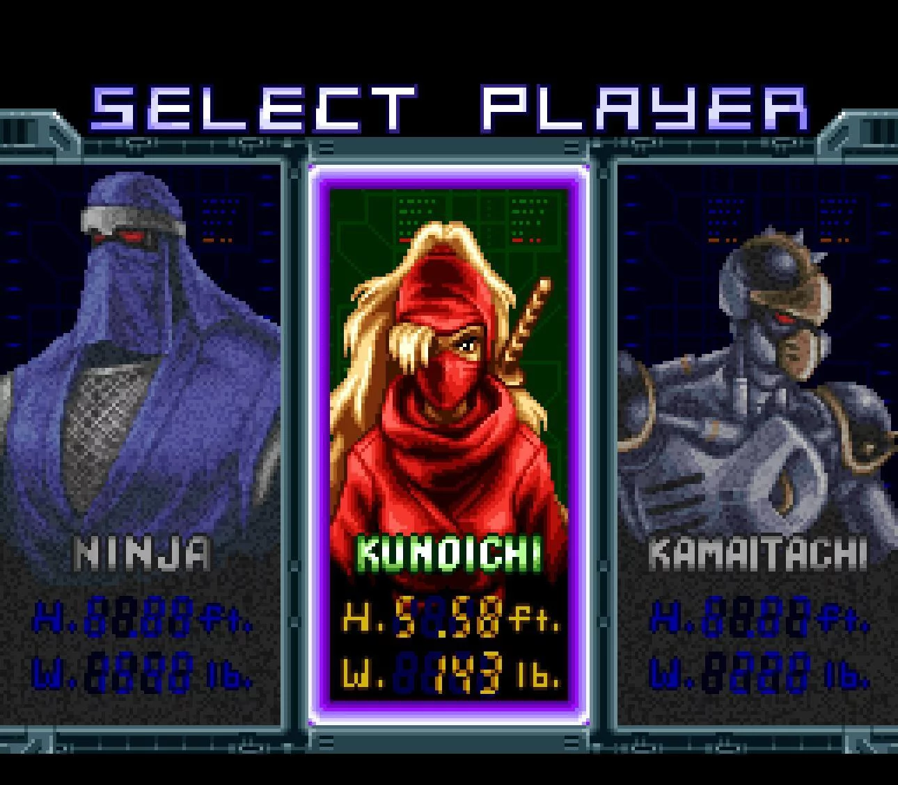 Изображение игры: The Ninja Warriors Again